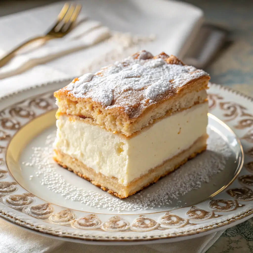 beautiful karpatka cake