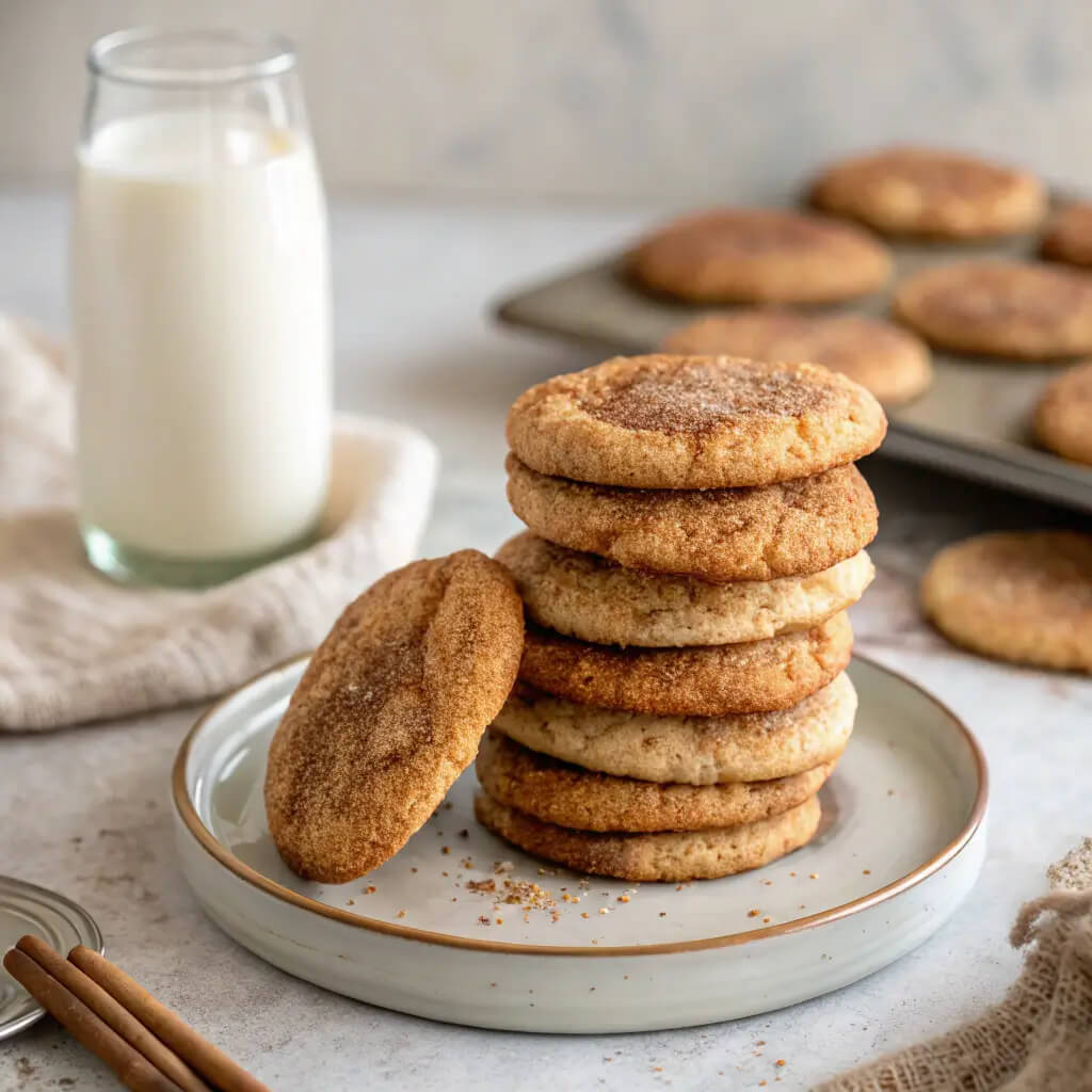 brown butter snickerdoodles