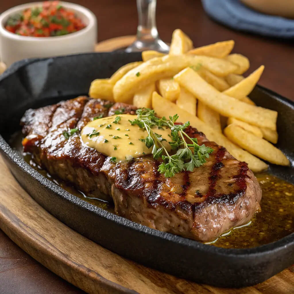 cajun butter steak