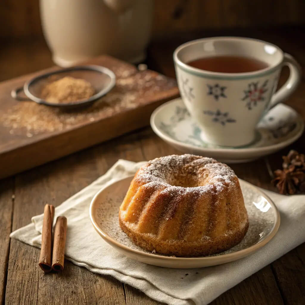 cinnamon tea cake
