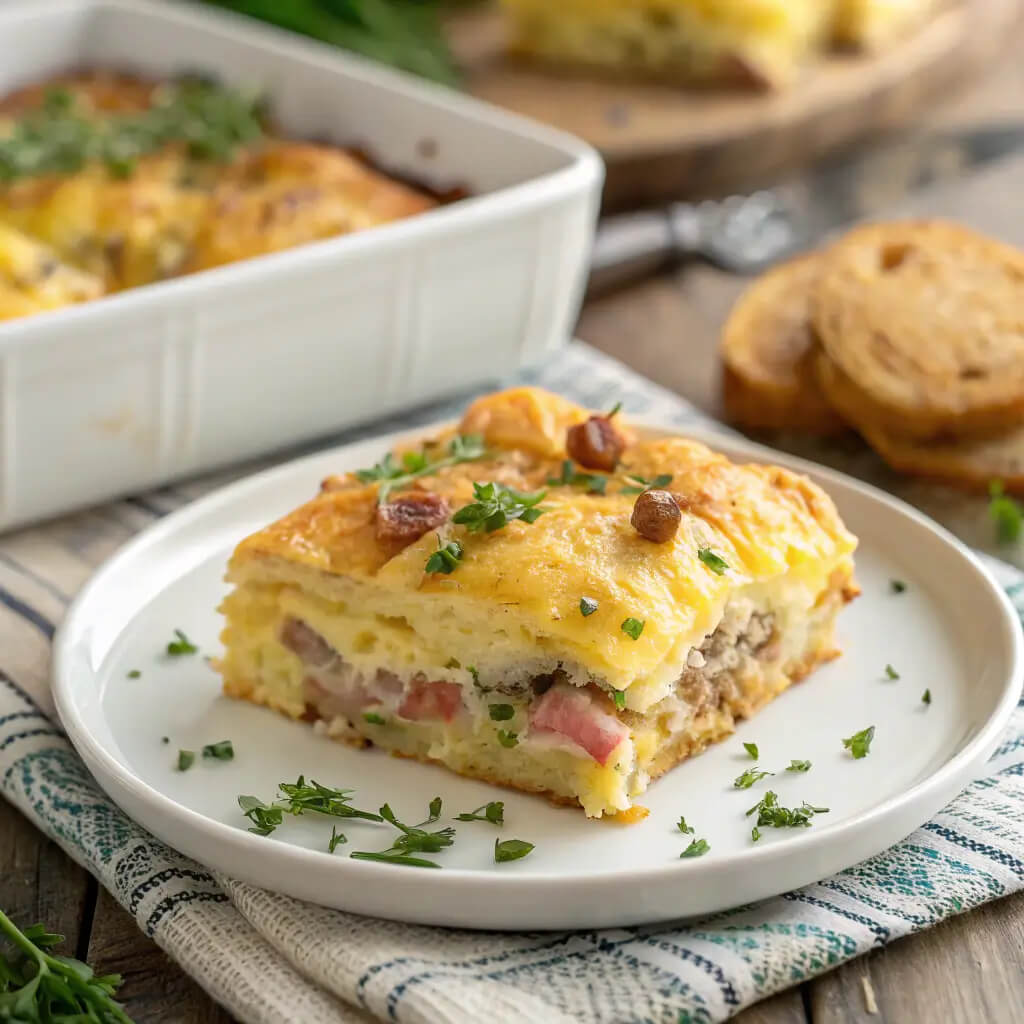 crescent roll breakfast casserole