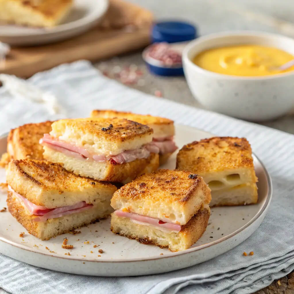 mini croque monsieur