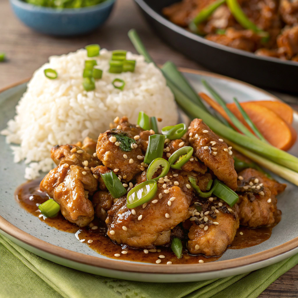 scallion chicken