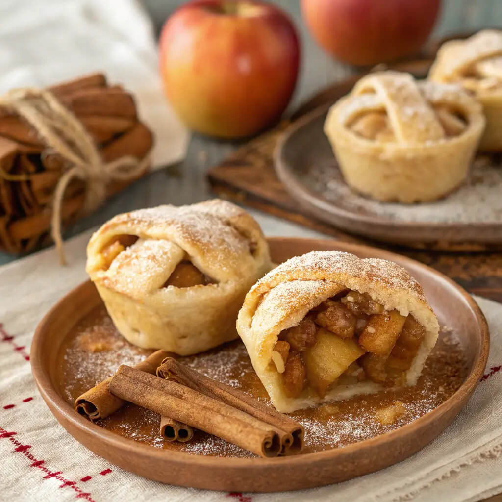apple pie bites