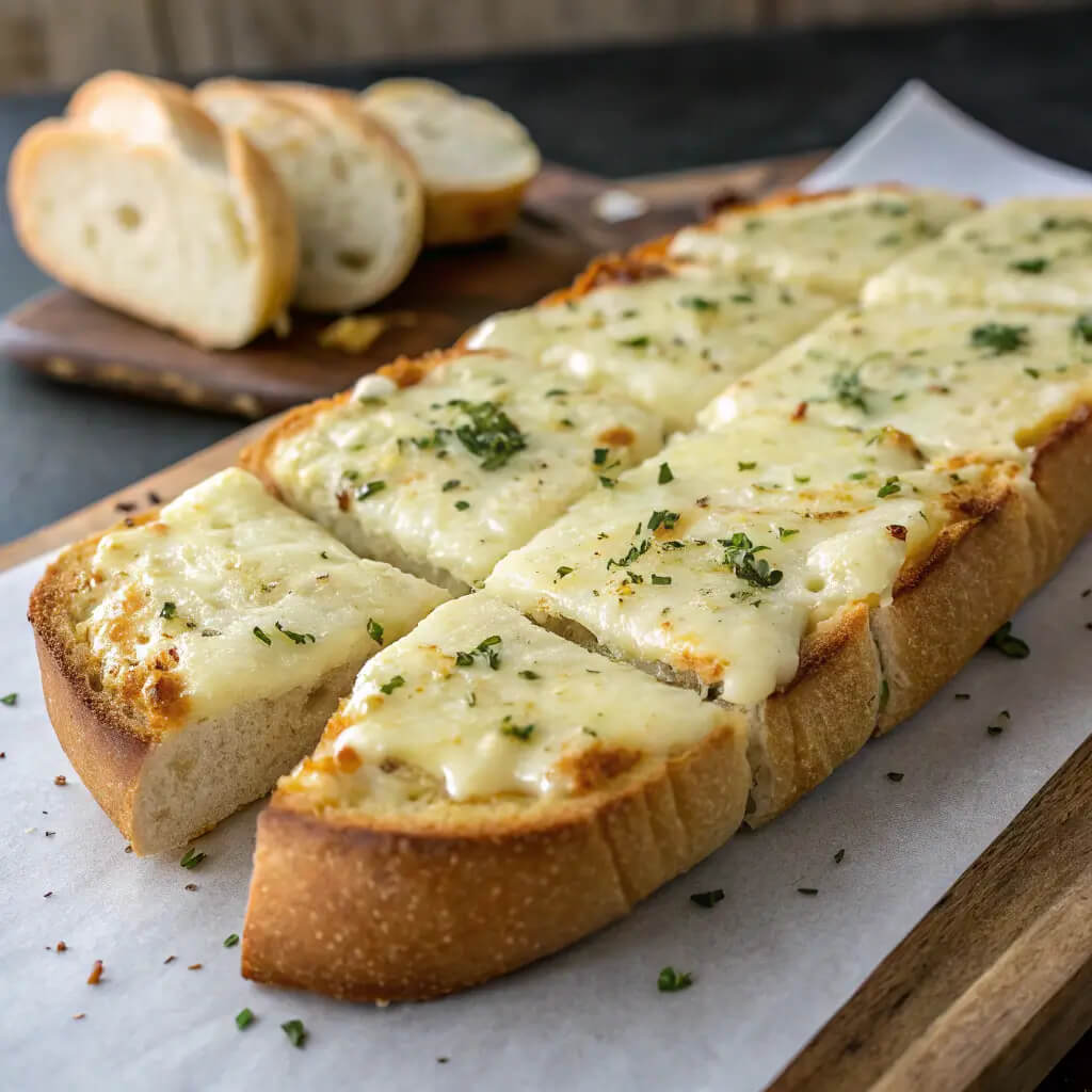 cheesy garlic bread