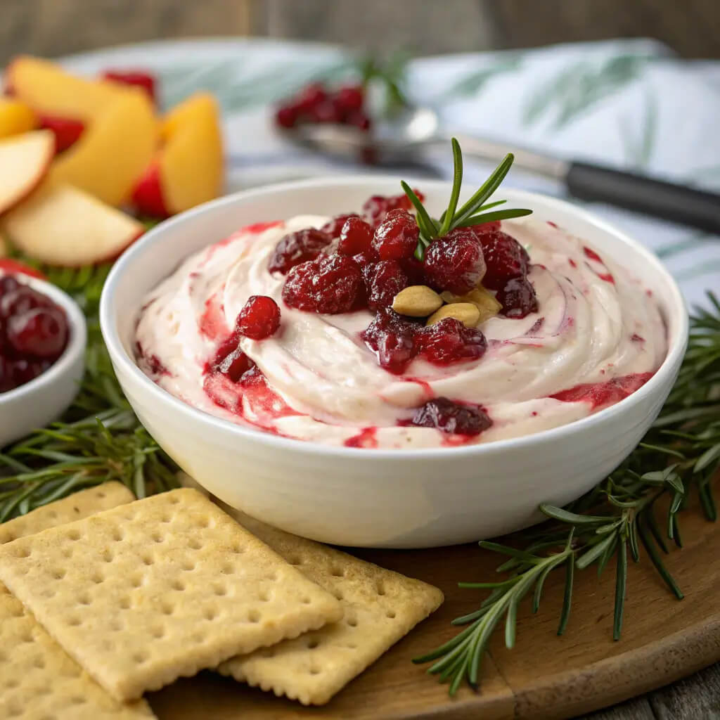 cream cheese cranberry dip