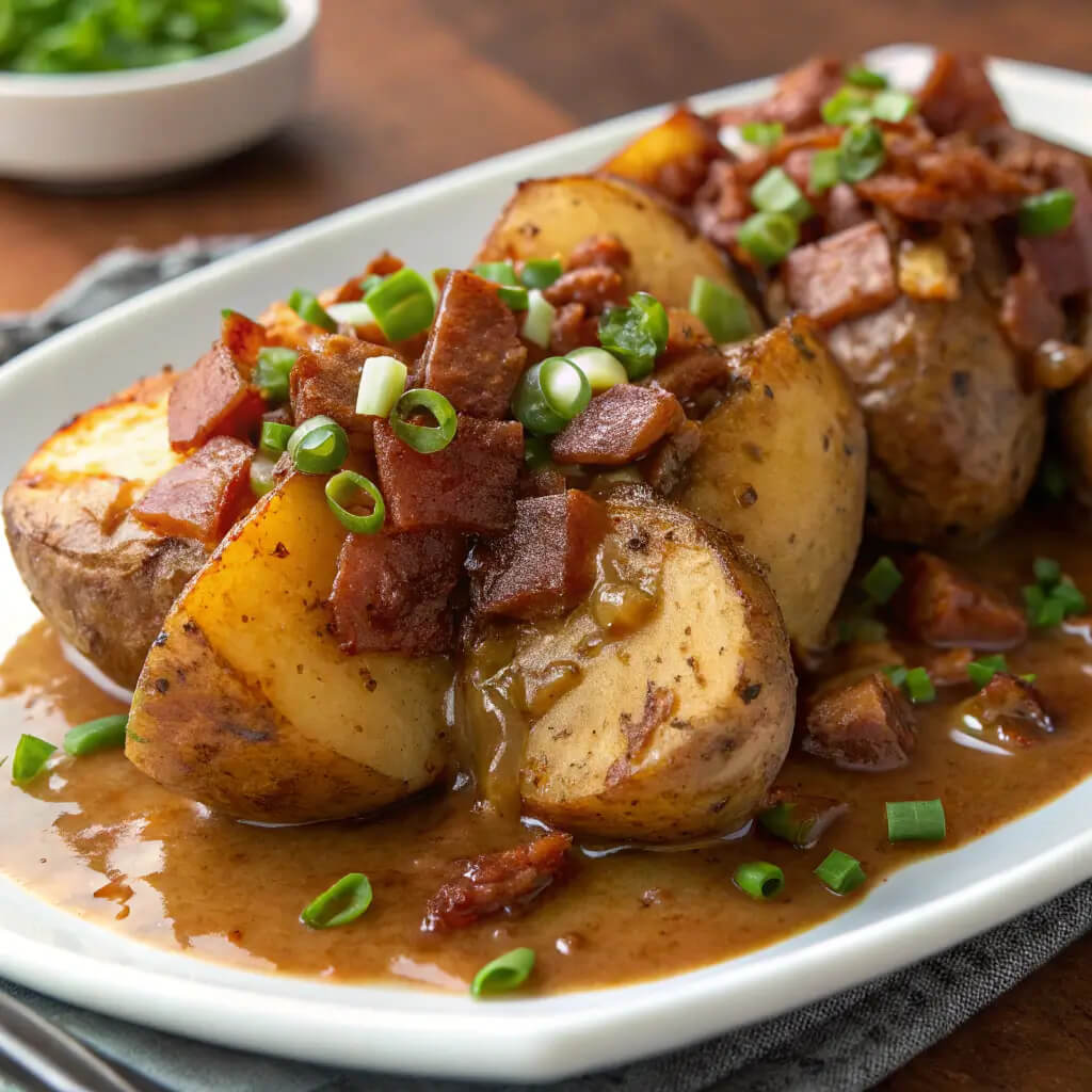 delicious mississippi mud potatoes recipe