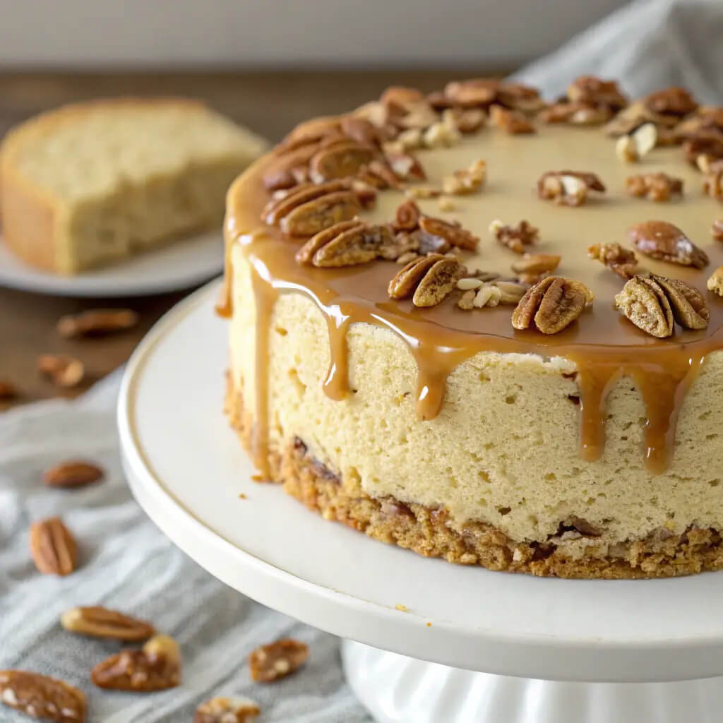 easy homemade butter pecan cake