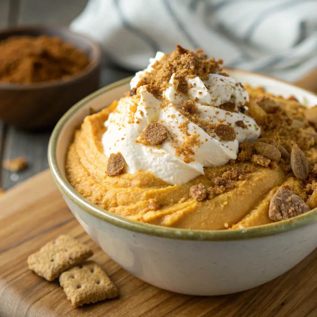 easy pumpkin fluff recipe