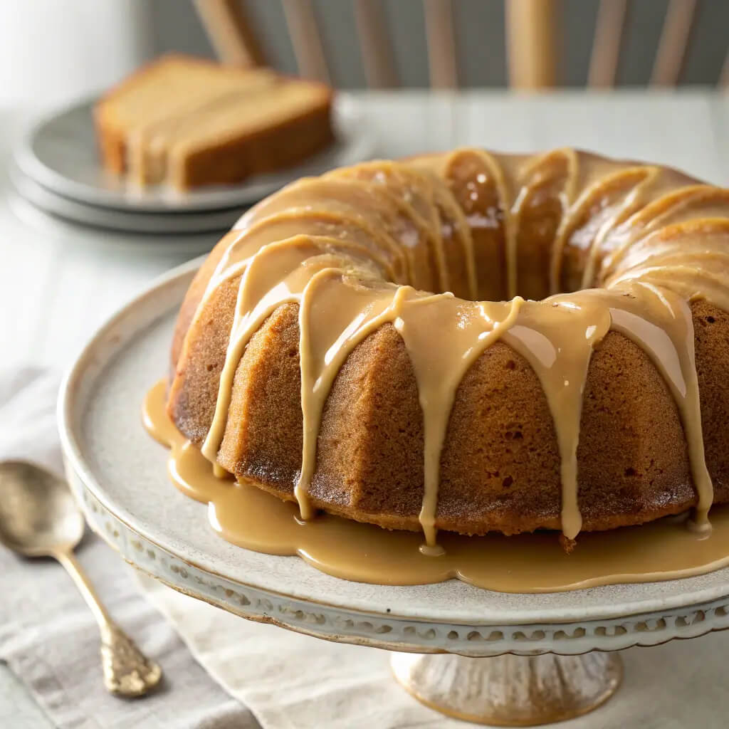 elegant caramel magnolia bundt cake recipe