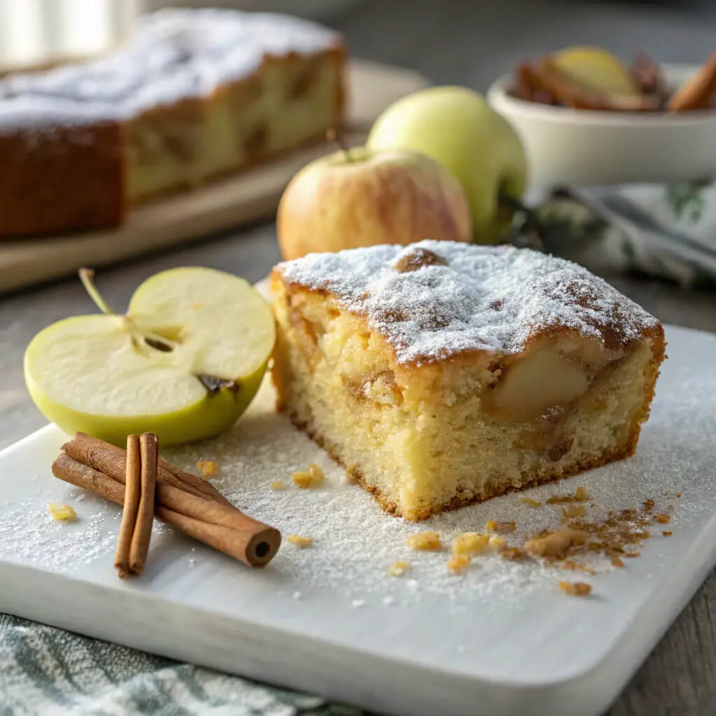 fresh apple cake