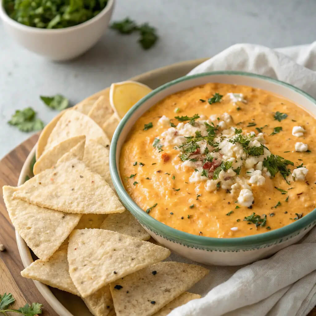 high protein cottage cheese queso