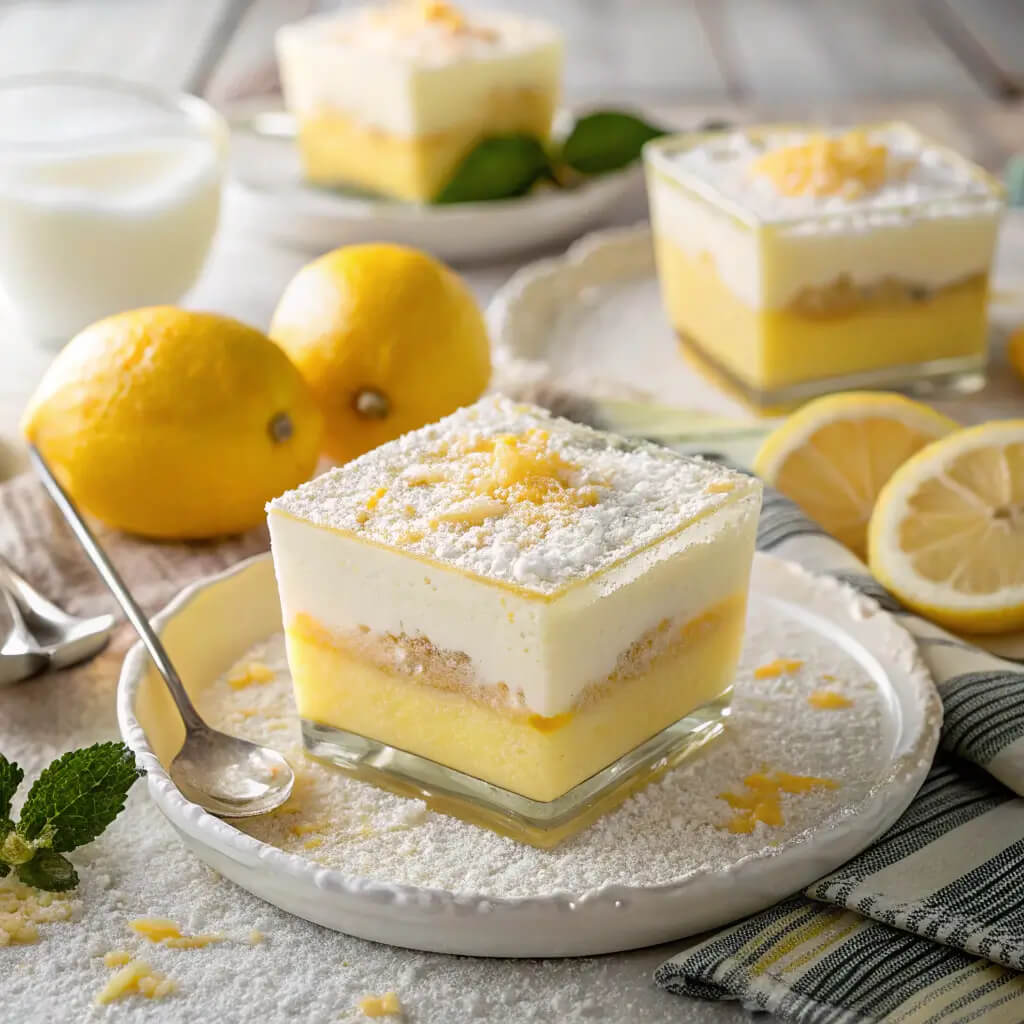 luscious lemon vanilla delight