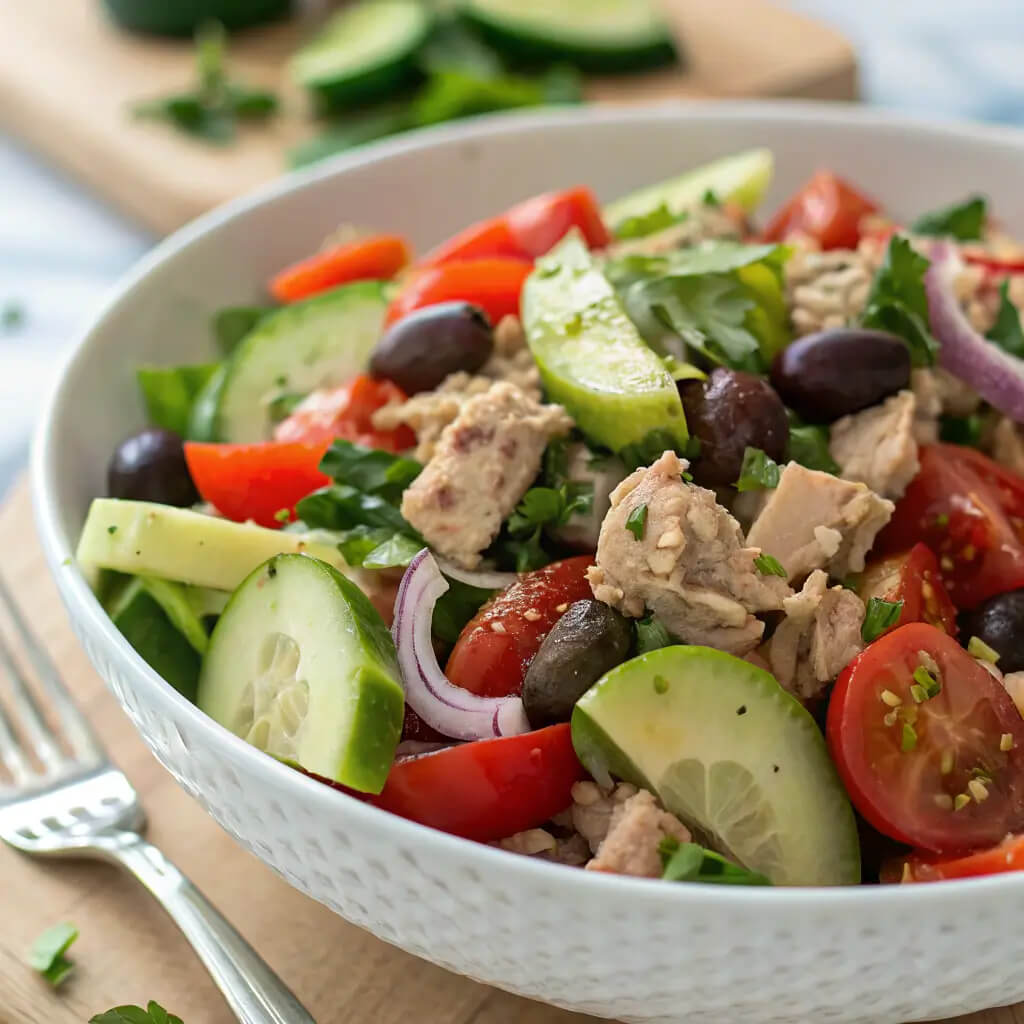 mediterranean tuna salad