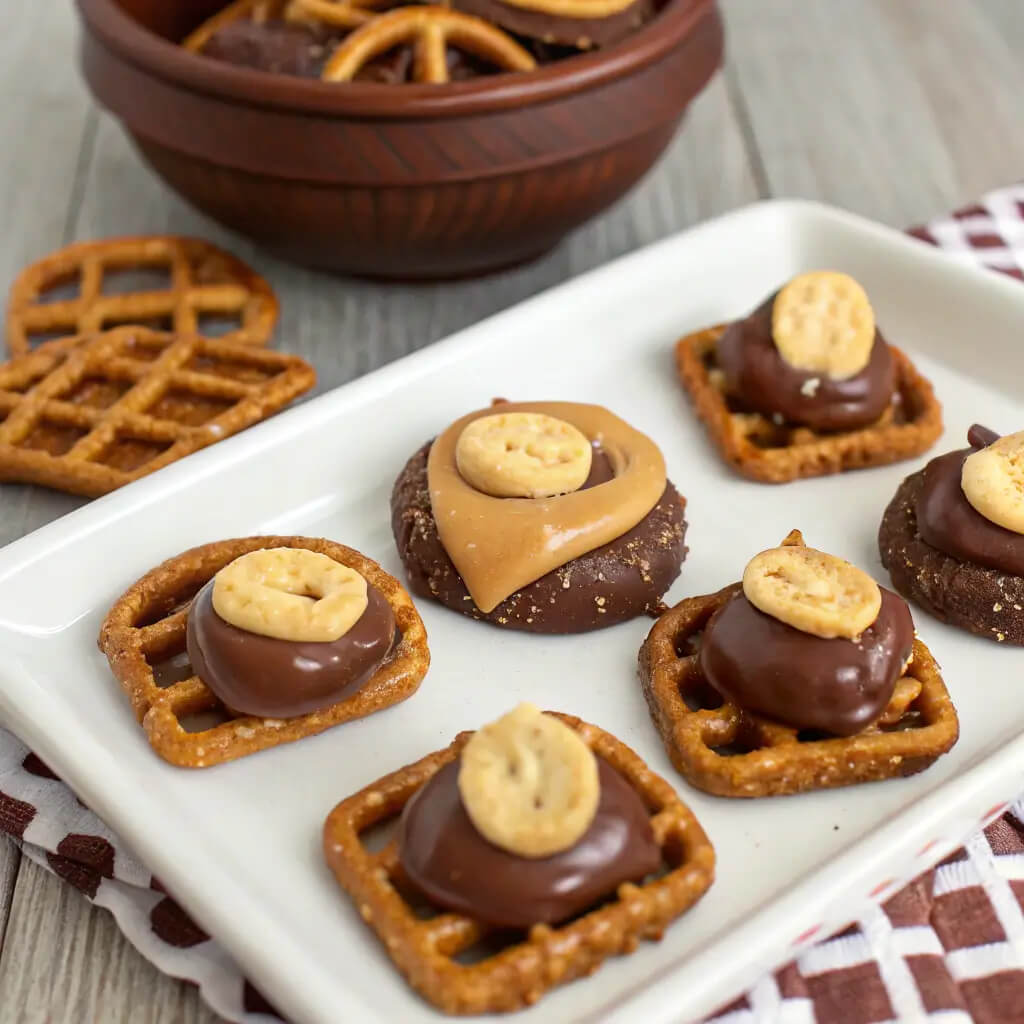 peanut butter pretzel bites