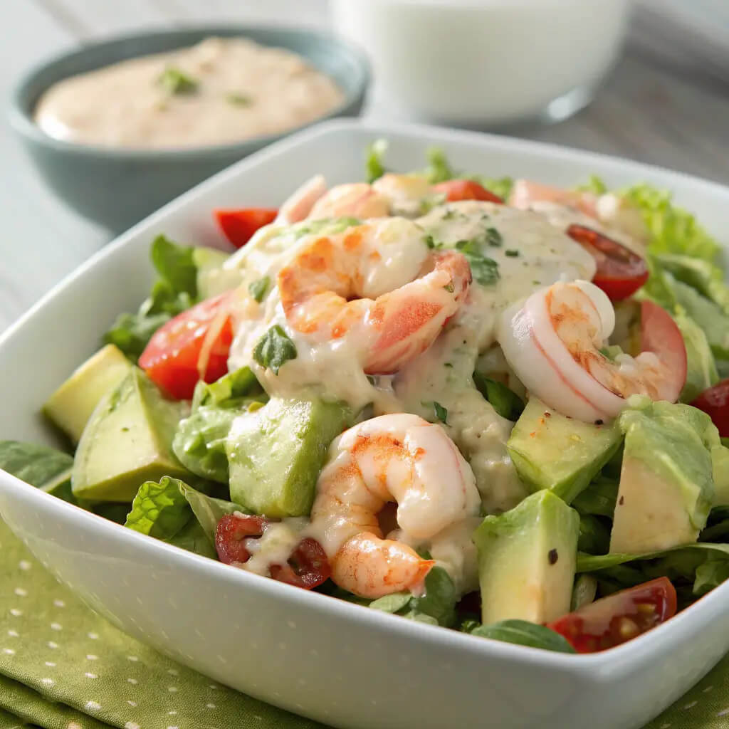 shrimp avocado salad