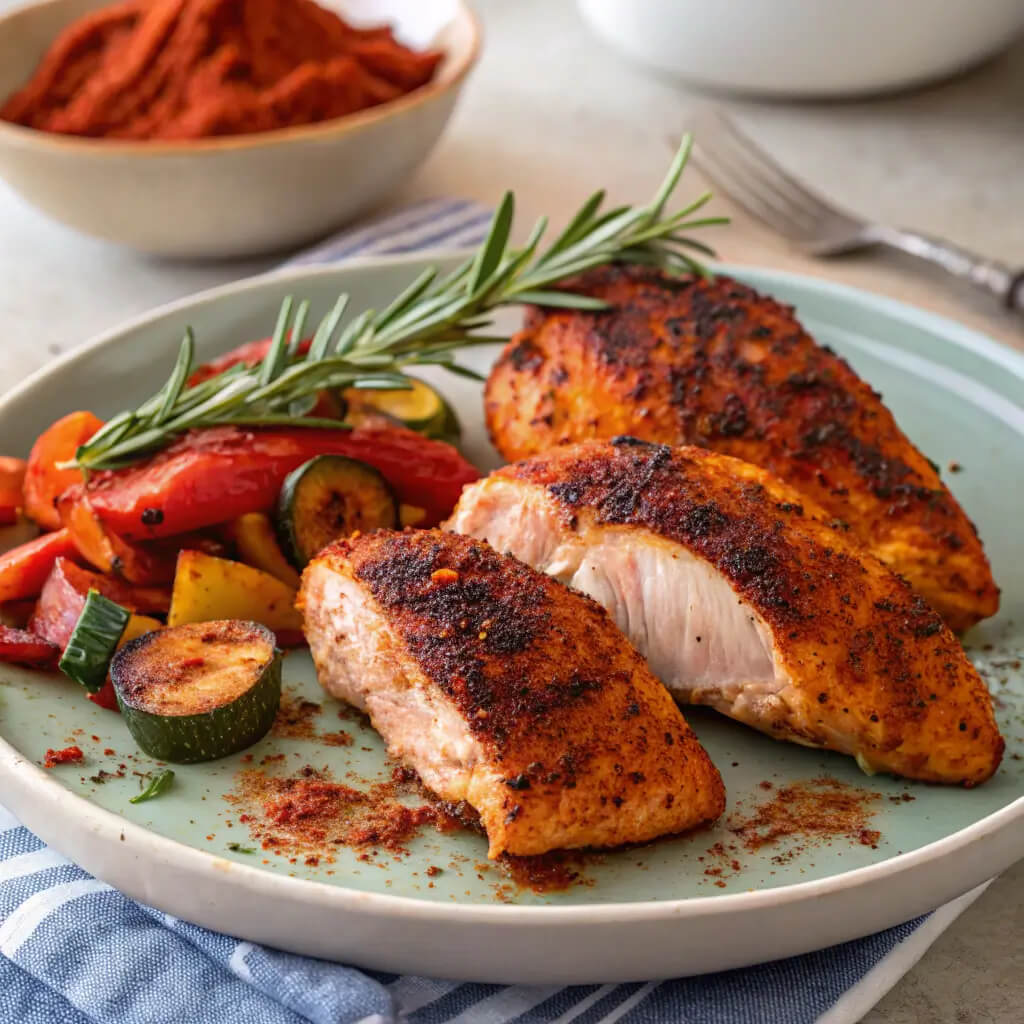 smoked paprika chickens