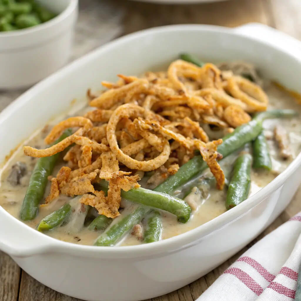 southern green bean casserole